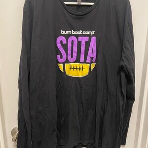 Burn boot camp sota long sleeve shirt (Vikings)